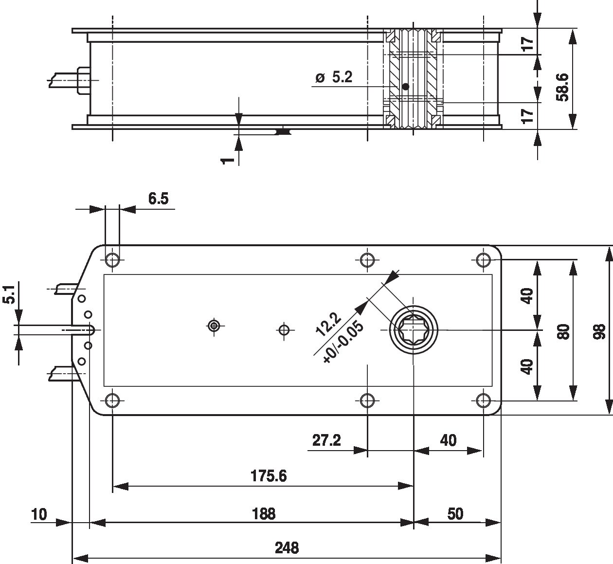 Электропривод Belimo BF230 (18 Н·м)