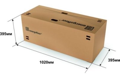 Лента демпферная Energofloor 10 мм × 0,1 м × 11 м