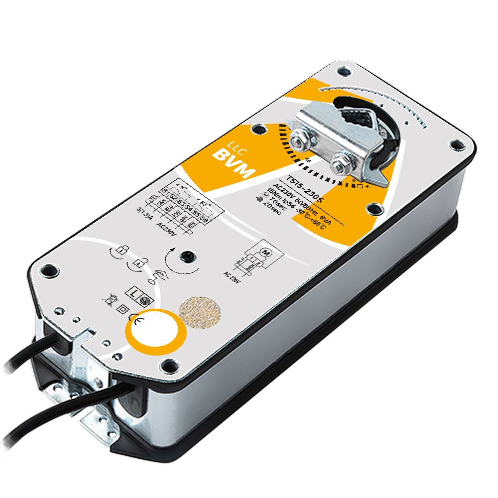 Электропривод BVM TS15-230S для воздушных клапанов