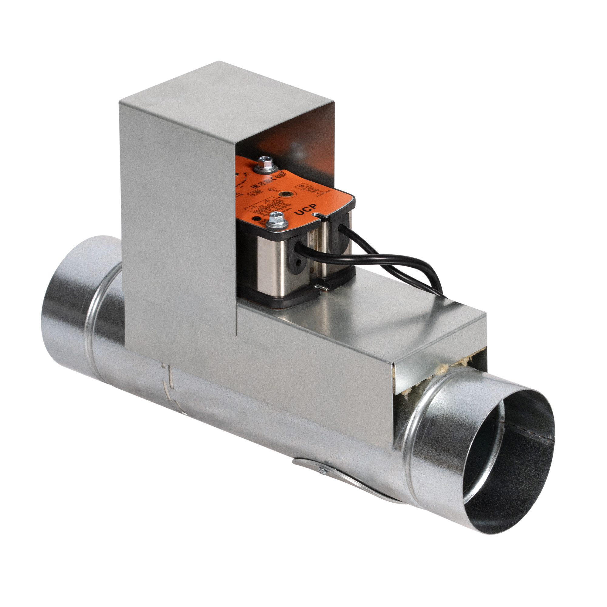 Клапан противопожарный SHUFT SHFDO-60-O-d315-MB24-0-0-0-0